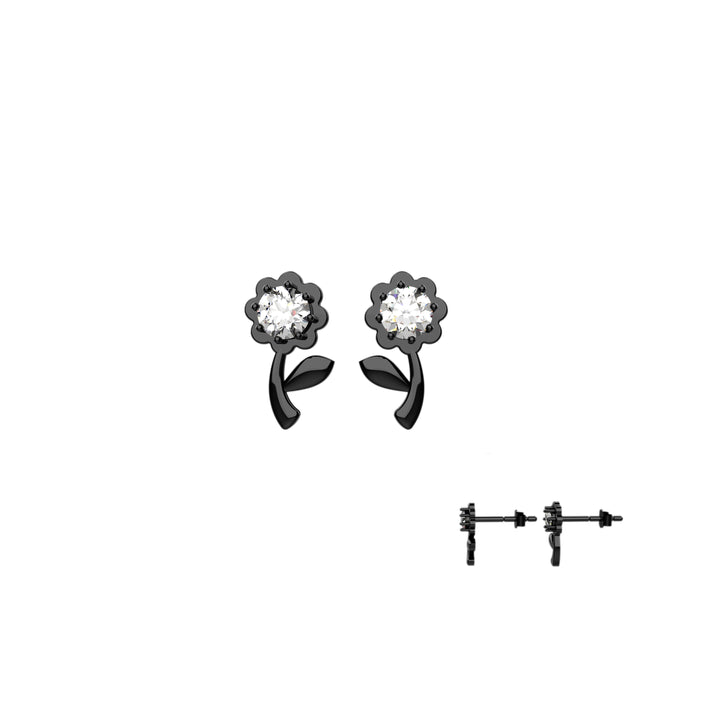 Floral stud earrings – nature-inspired jewelry