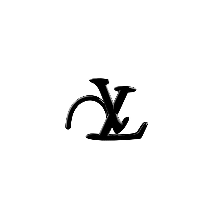 LV nose jewelry – luxury-inspired nose piercing accessory
