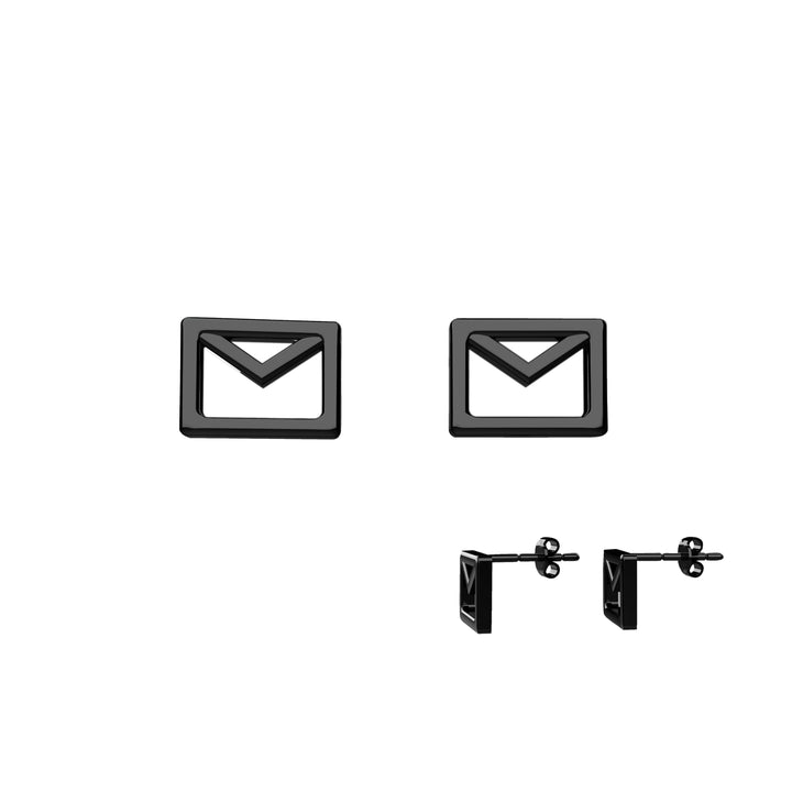 Symbolic envelope studs – gift for loved ones