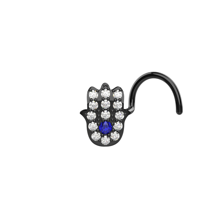 Protective symbol nose piercing