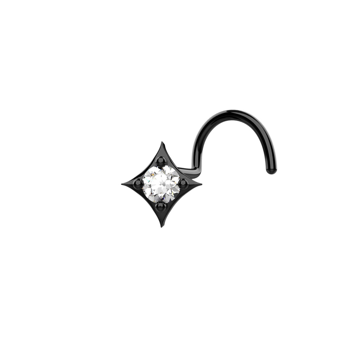 shimmering nose stud – for a radiant look