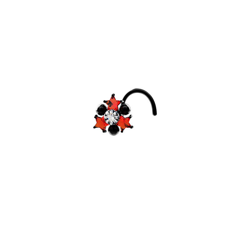 Gold star nose ring for women