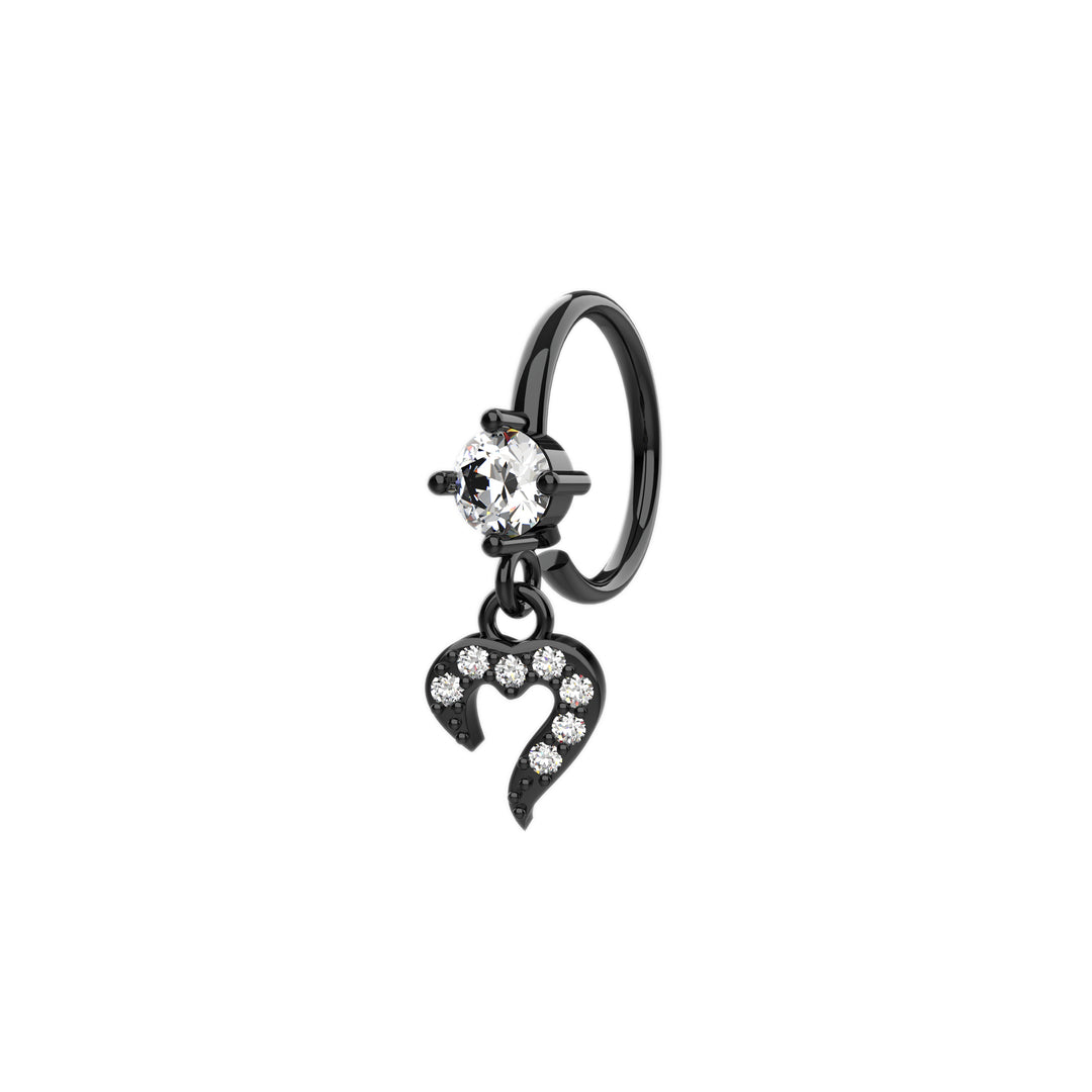 Dangle nose ring – eye-catching and delicate design