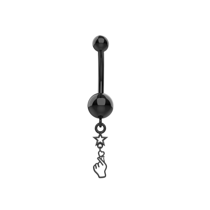 Women’s 14K gold navel ring