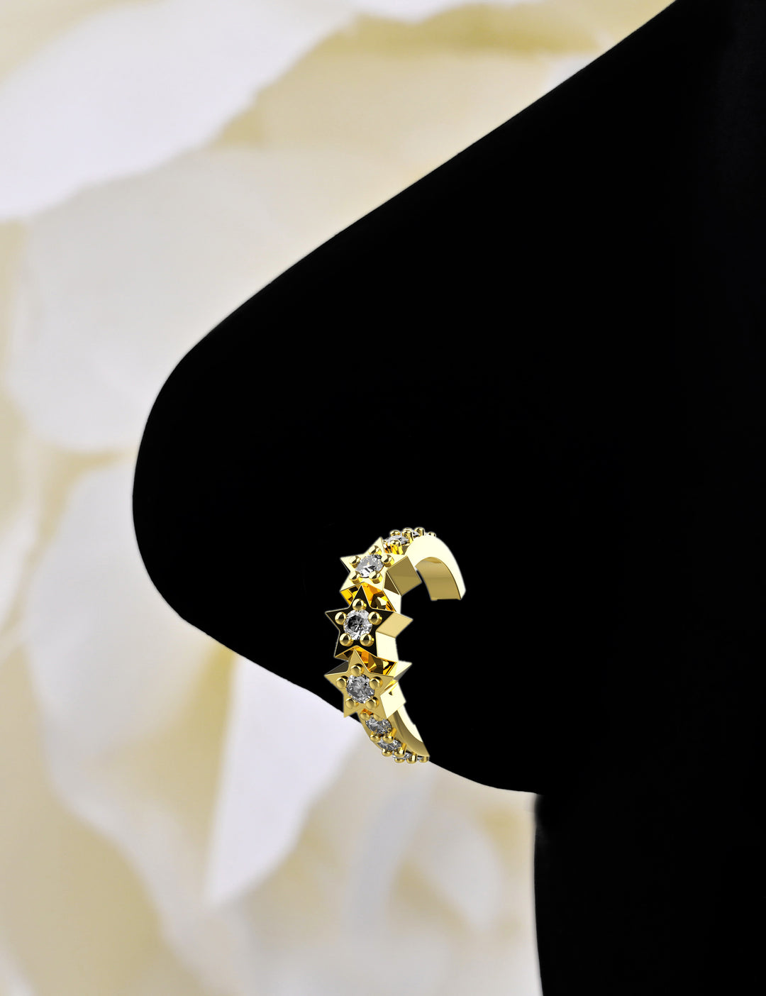 14K Gold Nose Hoop – classic and stylish jewelry