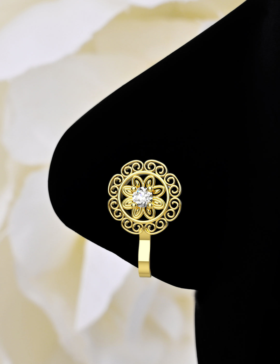 Indian nose cuff fake gold