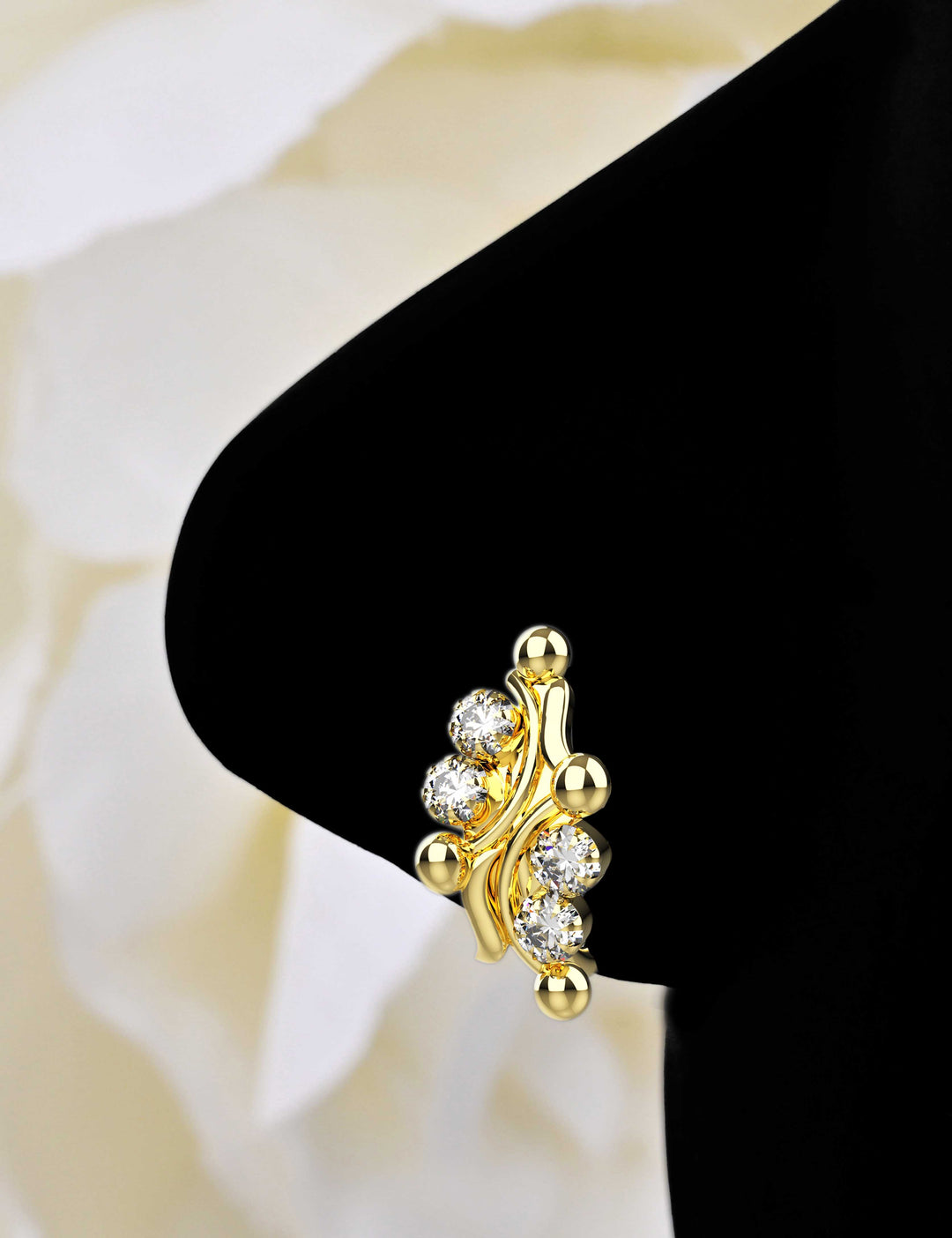 Minimalist Indian nose ring