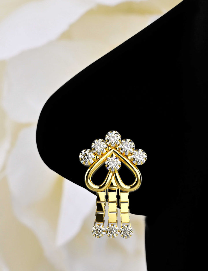 indian nose rings dangle