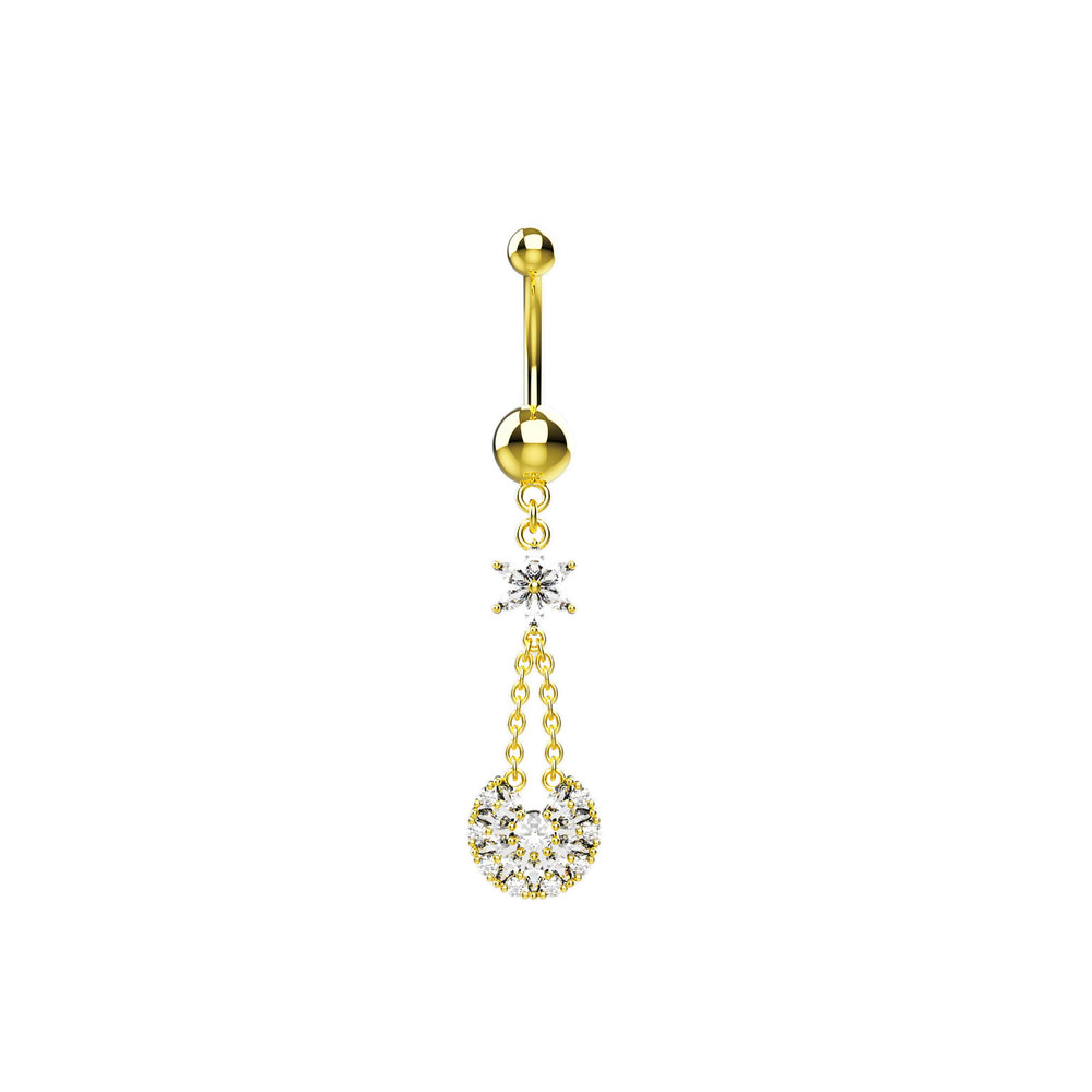 Belly button piercing ring