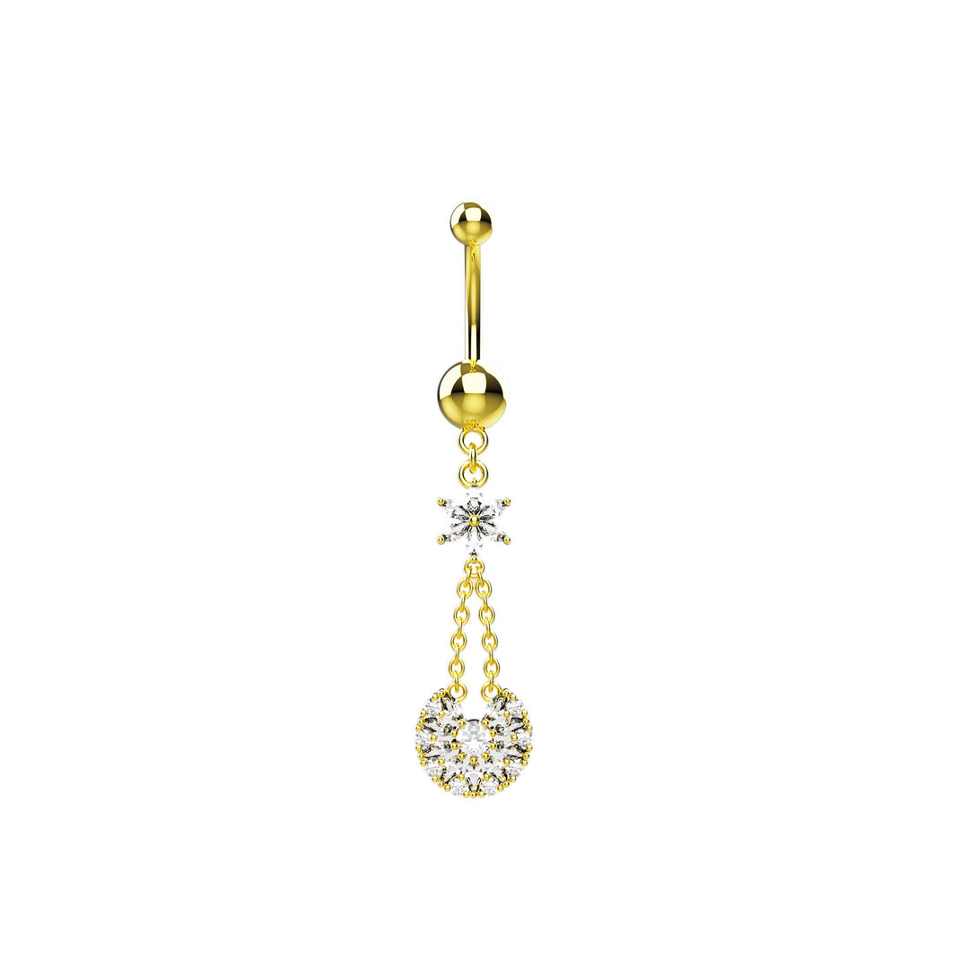Belly button piercing ring