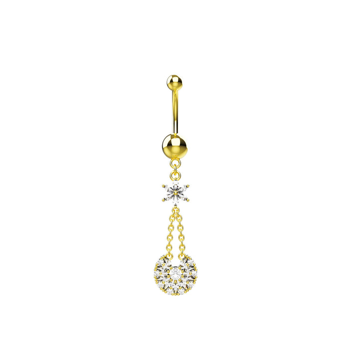 Belly button piercing ring