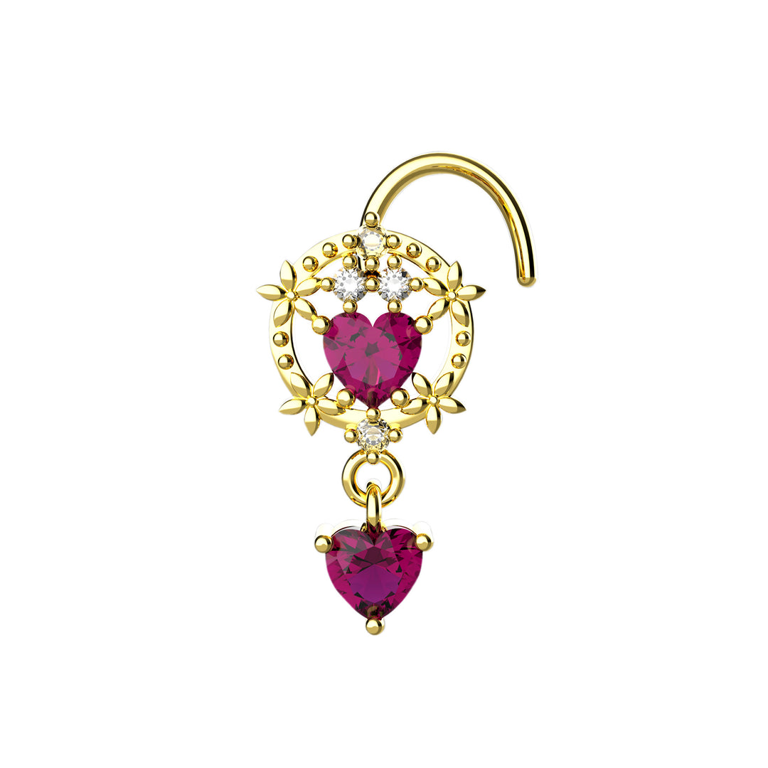 Elegant dangle nose jewelry