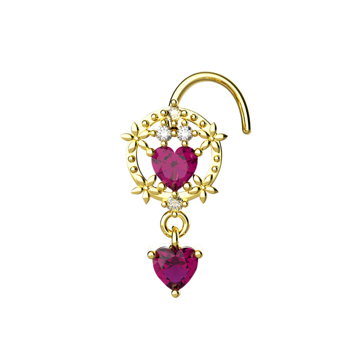 Elegant dangle nose jewelry