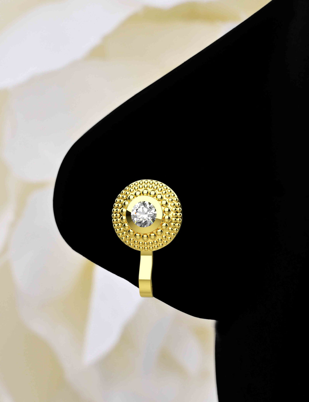 Gold fake nose ring