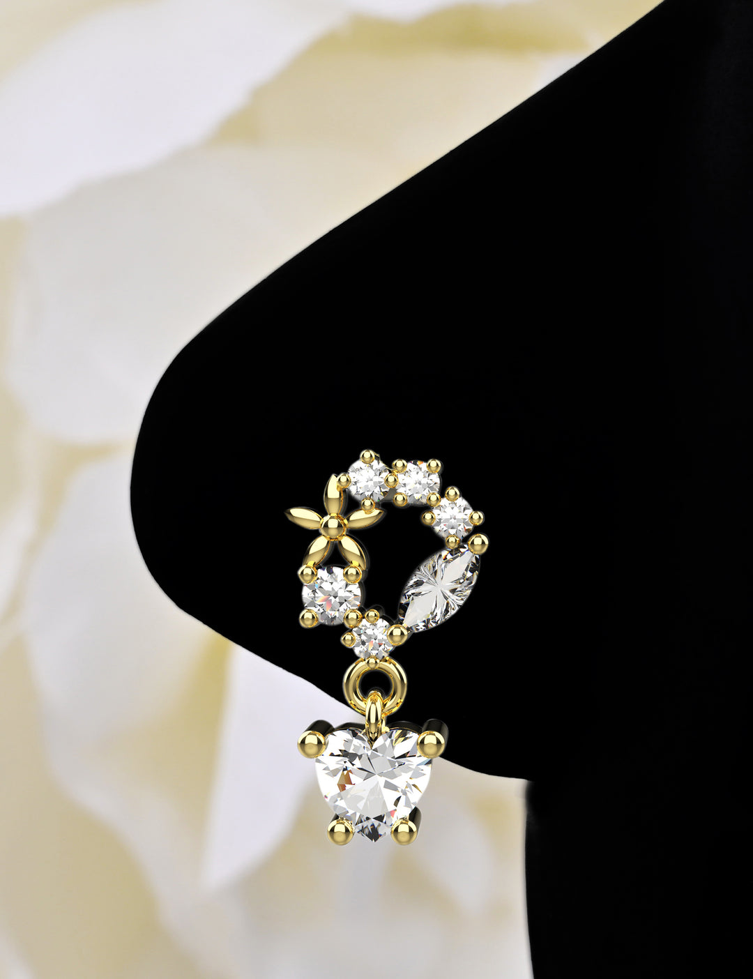 diamond nose stud jewelry
