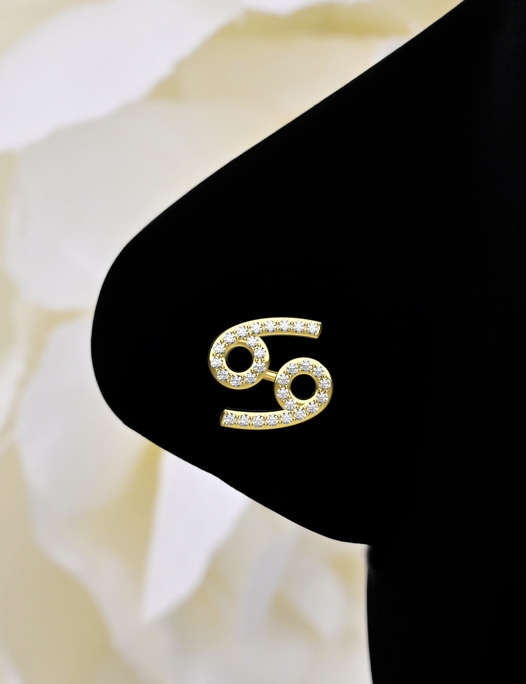 Cancer zodiac nose stud