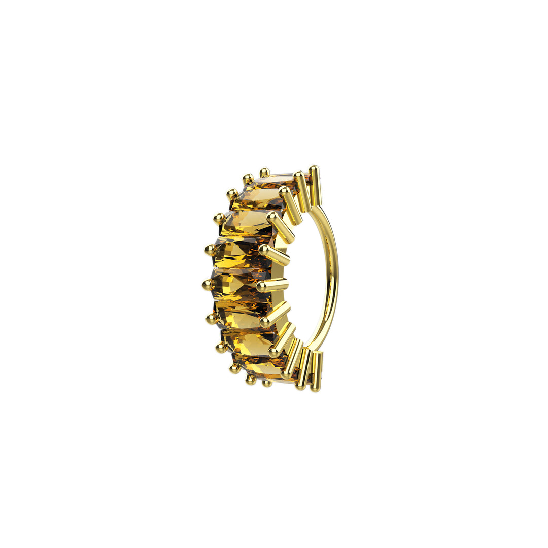 Hoop nose ring gold