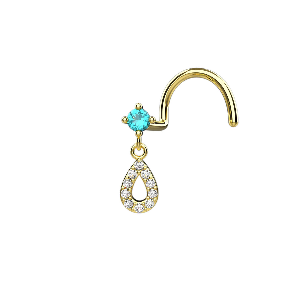 nose stud ring – sleek and timeless accessory