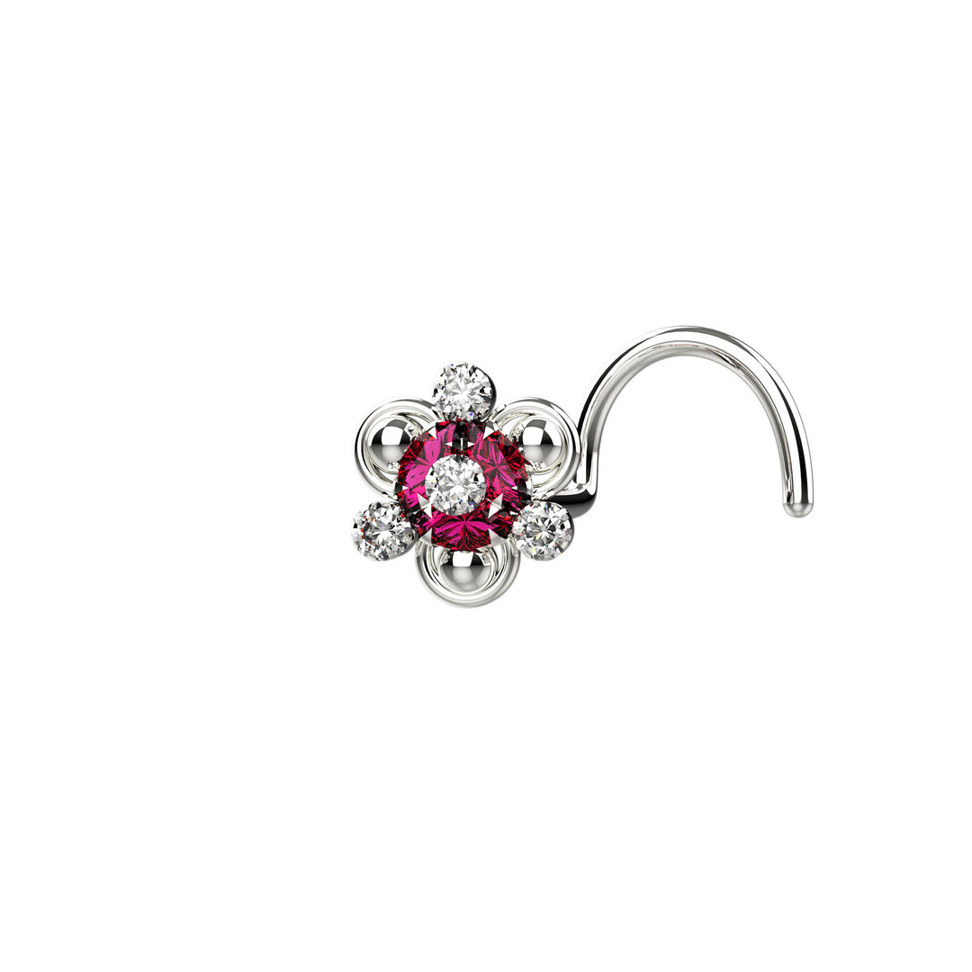 Elegant nose jewelry for women.