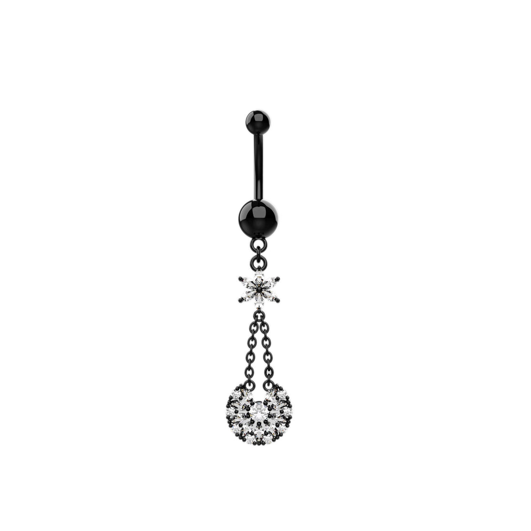 Dainty navel ring