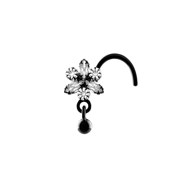 Stylish nose ring and stud