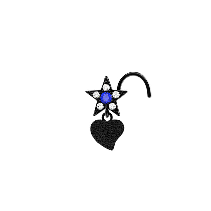 Drop nose stud for women