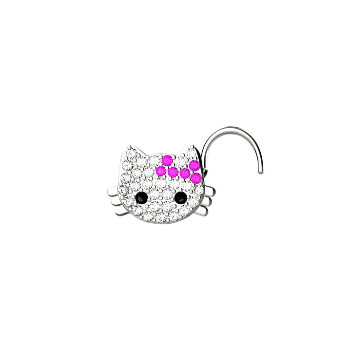 Hello Kitty nose piercing – fun and fashionable accessory