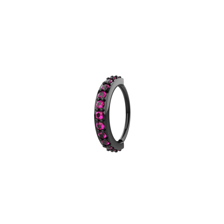 small black nose ring hoop – perfect for a subtle, trendy look