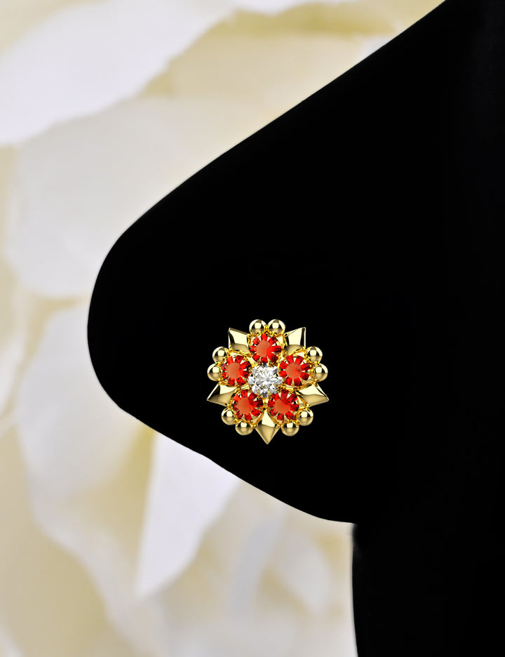 Gold nose ring – a timeless and chic accessory