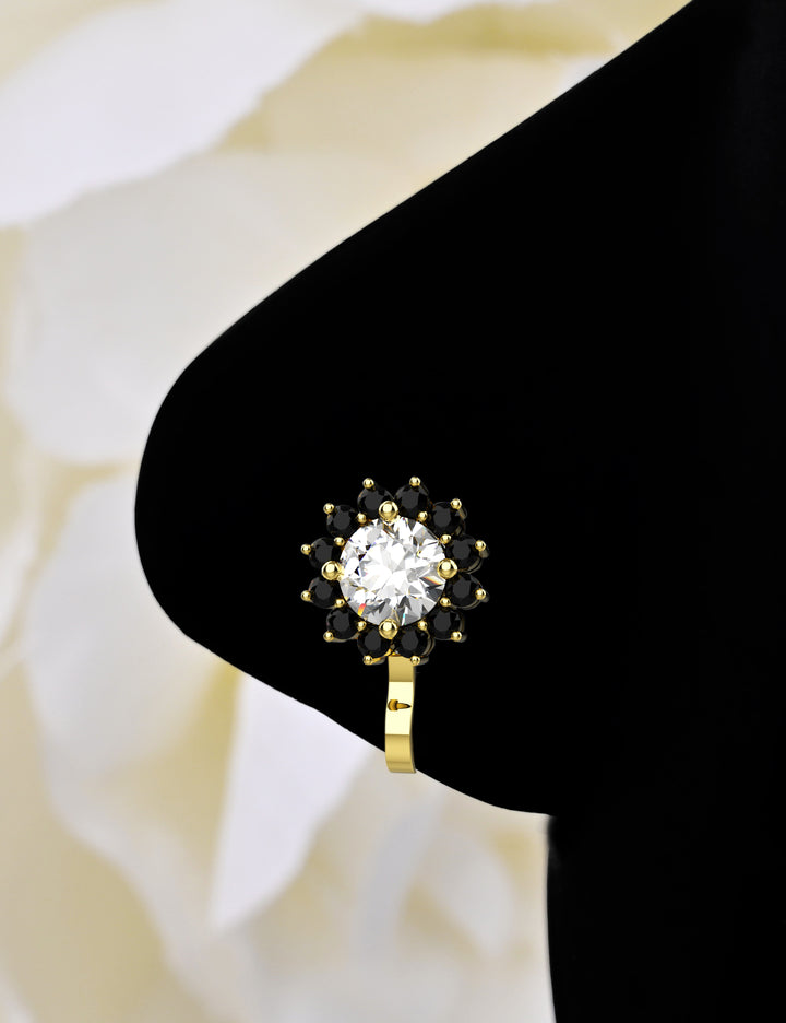 Fake nose ring cuff jewelry