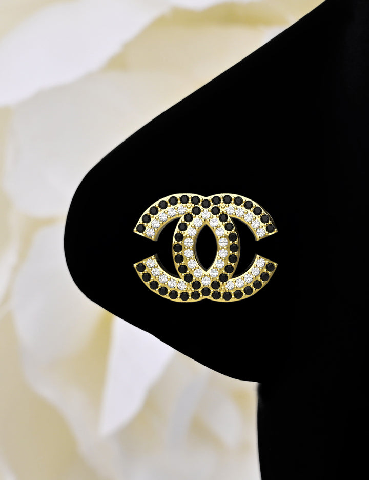 14k gold channel nose ring