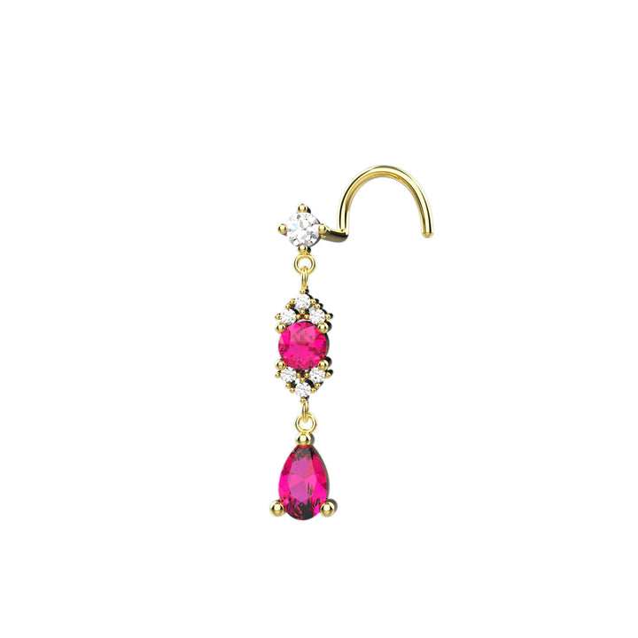 Dangle nose ring – stylish and eye-catching design