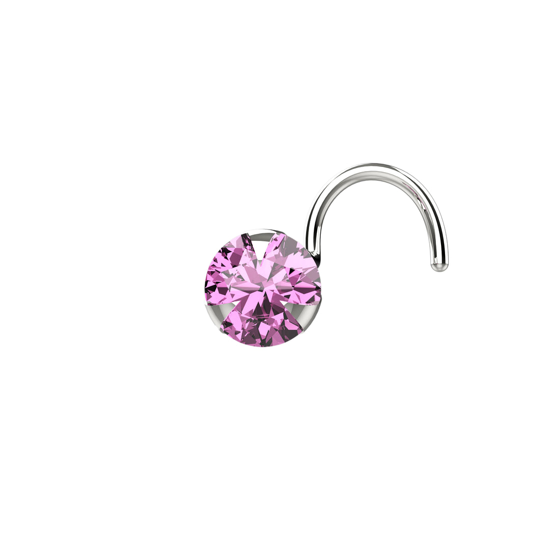Minimalist nose stud