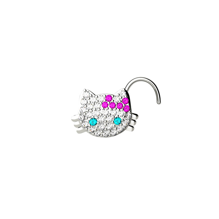 Hello Kitty nose piercing – perfect for a playful look