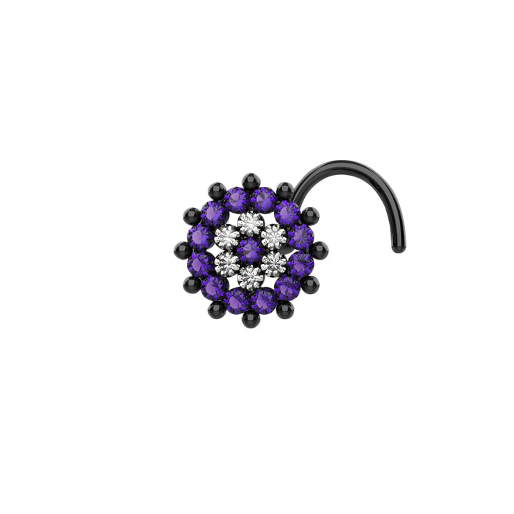 Flat Back Stud for Piercing – sleek and modern