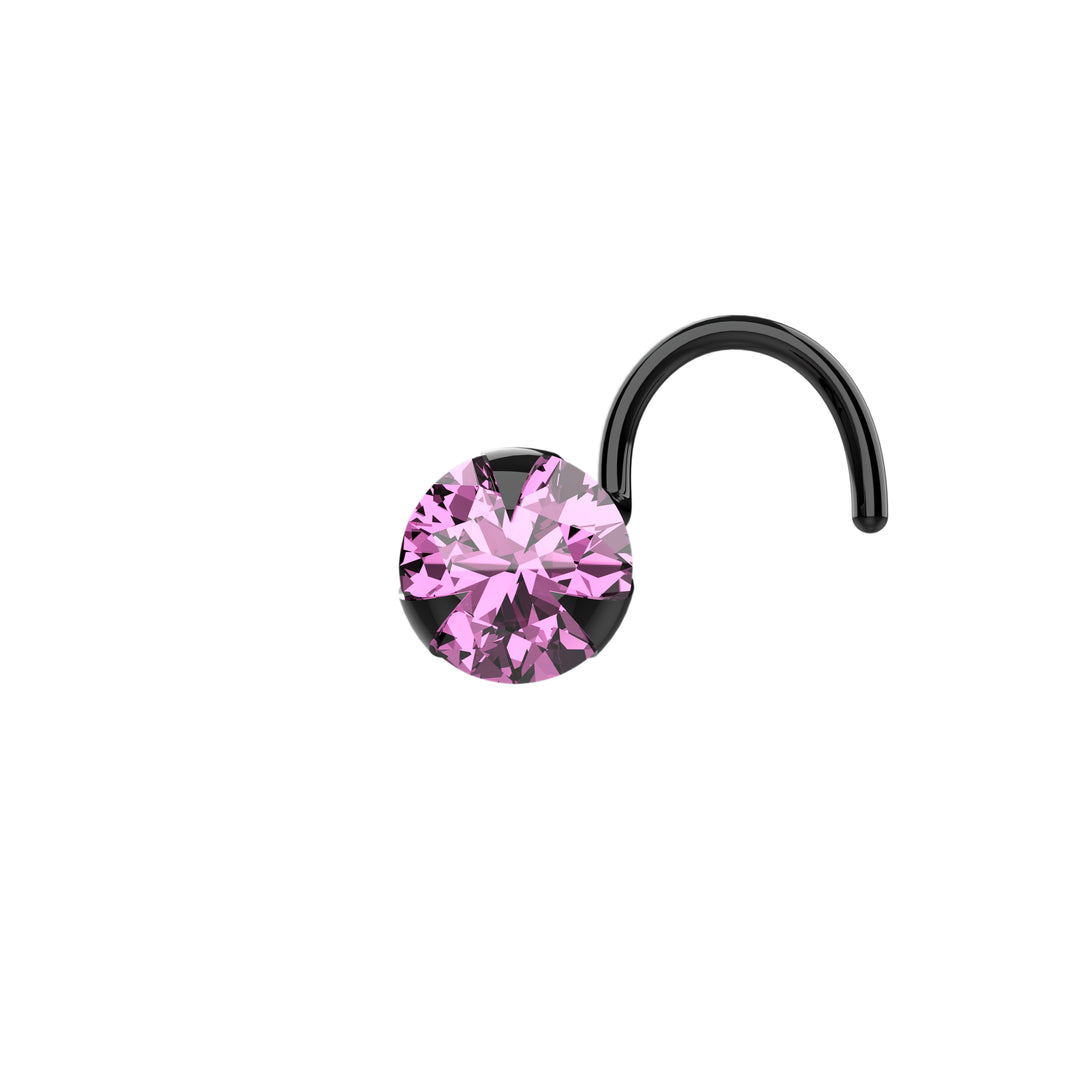 Delicate gold nose ring