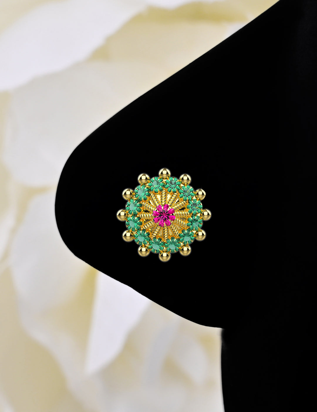 14k Gold Nose Ring – timeless and elegant design