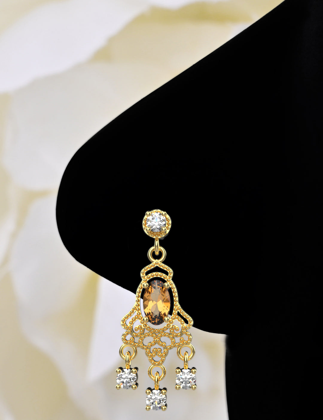 Diamond nose ring stud