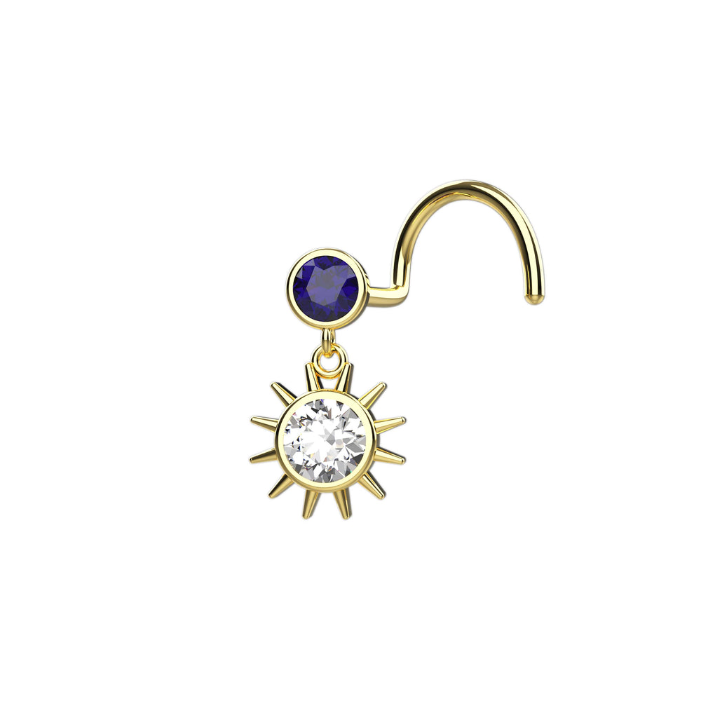Dangle Nose Stud – stylish and lightweight design