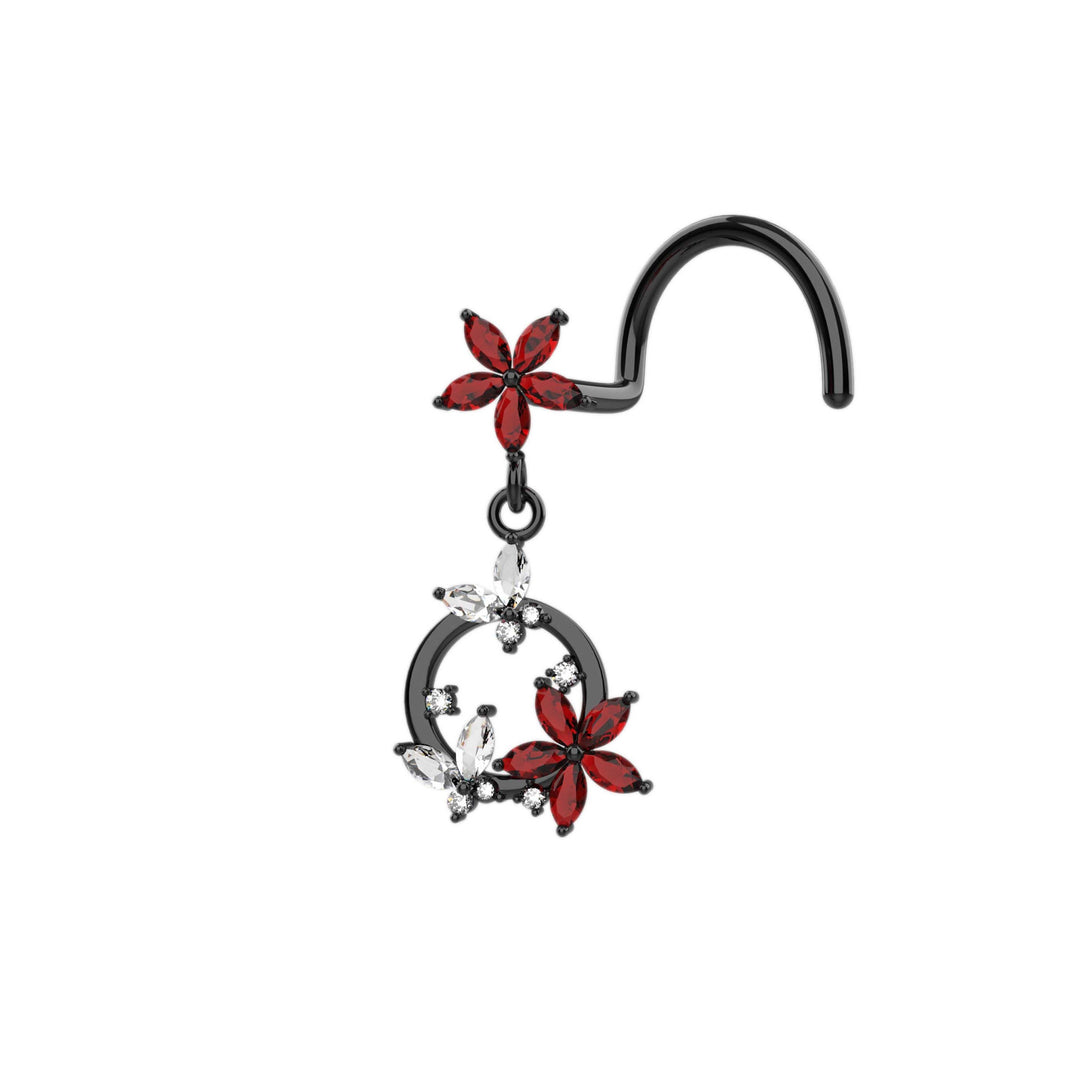 dangle nose ring – chic and fashionable accessory