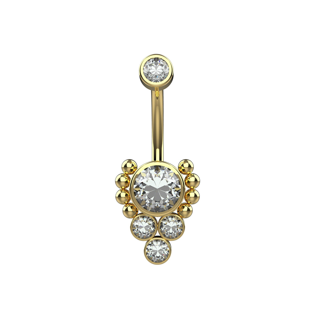 Floating navel ring – Lightweight navel ring