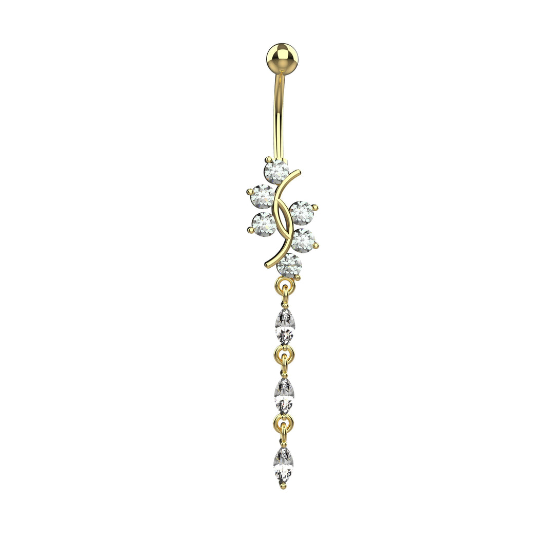 Dainty belly button ring – stylish and minimal