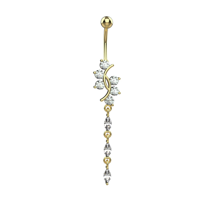 Dainty belly button ring – stylish and minimal