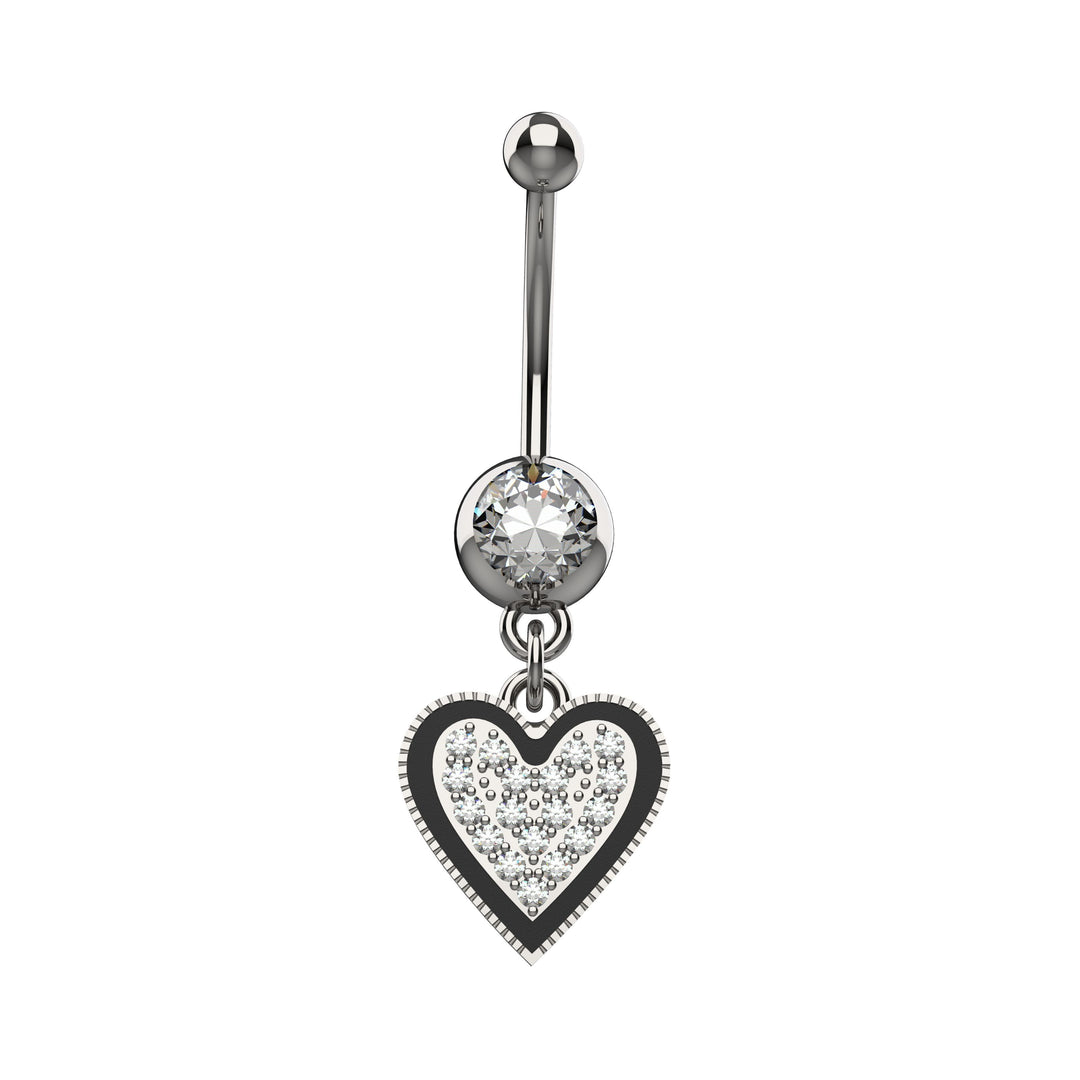 Floating navel ring – modern belly button jewelry