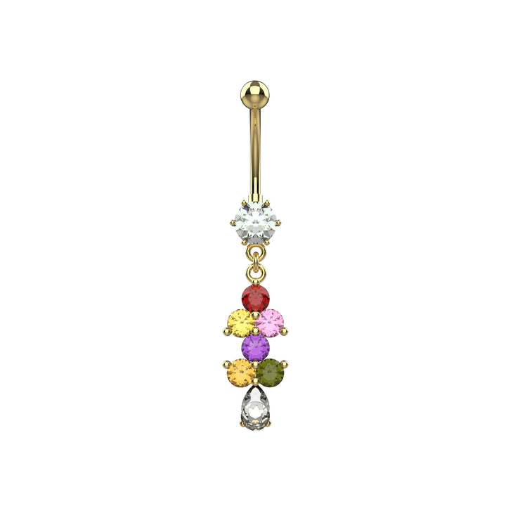 Floating navel belly ring – stylish and comfy