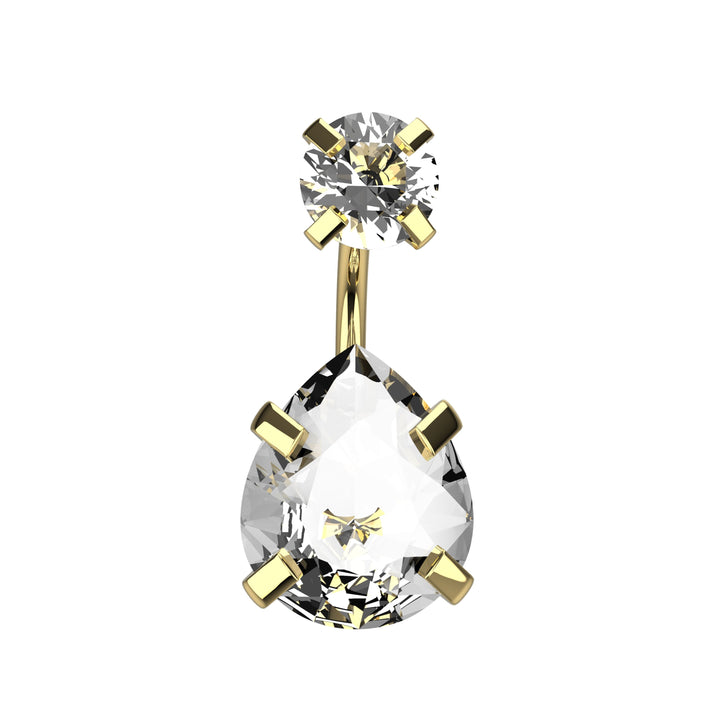 Gold belly rings – elegant belly button jewelry