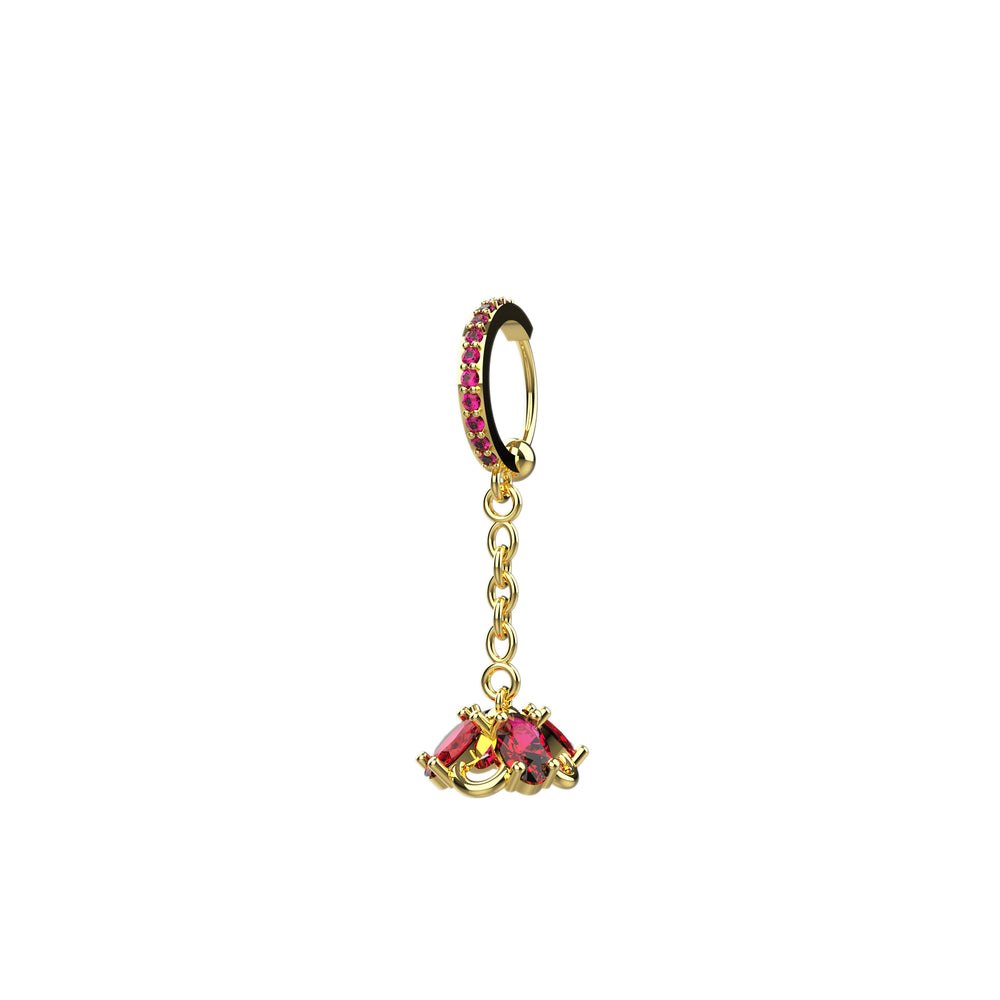 dangling nose chain – unique and trendy jewelry