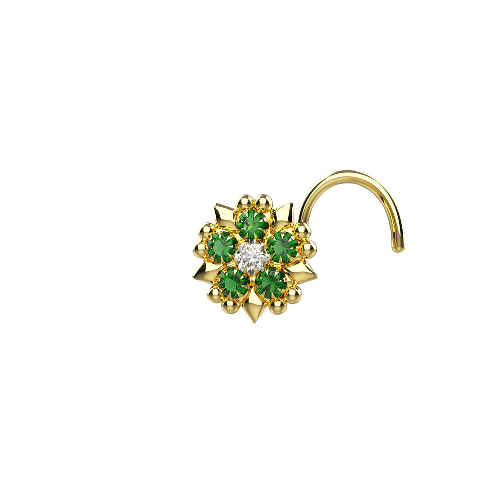diamond nose ring – sparkling elegance for any look