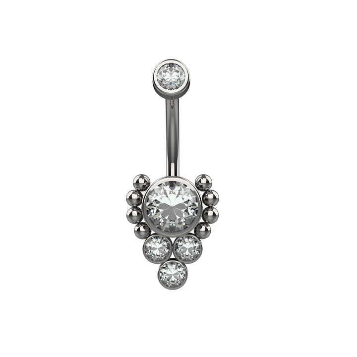 Belly piercing jewelry – sleek and minimal look