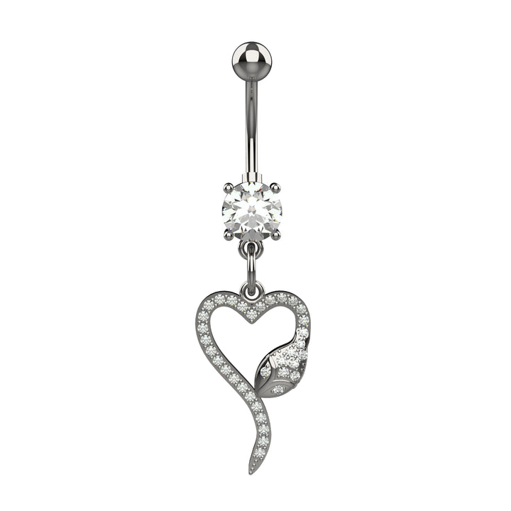 Dainty handmade belly ring for women
